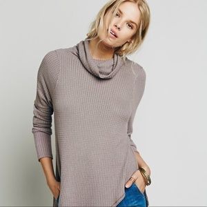 Free People Kristina Thermal Turtleneck